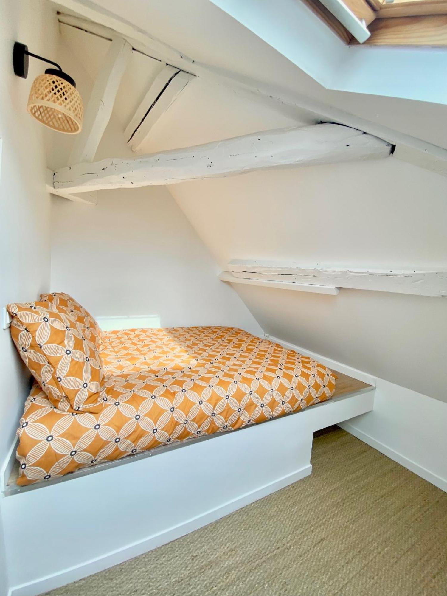 Ferienwohnung Le Duplex Rouen Cocooning Rouen Centre Parking Exterior foto